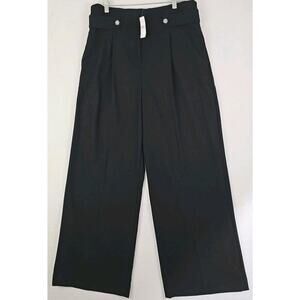 LOFT ~Woman Size 12~ Black "Curvy" Wide Leg Dress Party Evening Wear NWT.